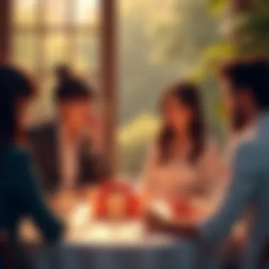 Informed Decisions in Gift Giving Individuals contemplating gift amounts at a wedding