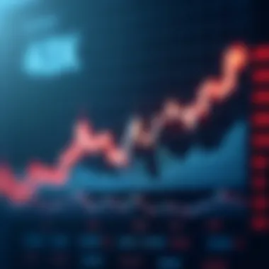 Stock market analysis graph showcasing positive trends