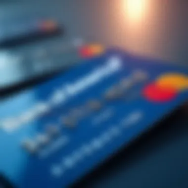 Close-up of the Bank of America Alaska Card