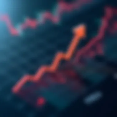 Graph illustrating the risk versus return of small capital stocks