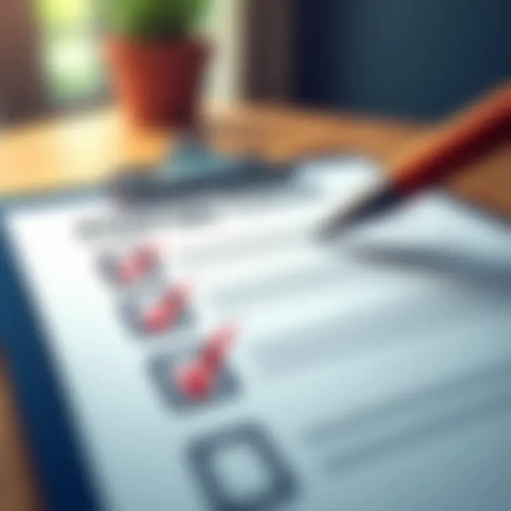 A checklist of tax strategies on paper